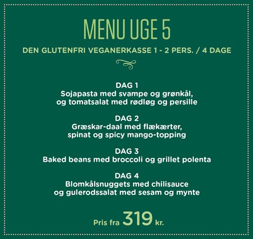 glutenfri menu uge 5